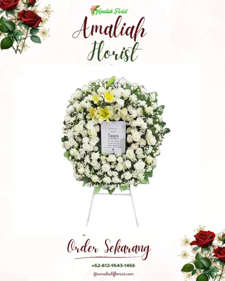 Krans Bunga Duka Belendung